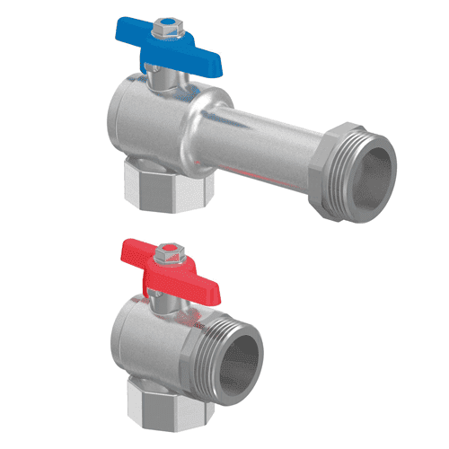 Uponor Vario kogelkraan, haaks