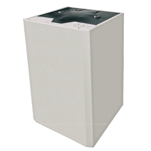 Remeha warmtepomp buffervat, geïsoleerd