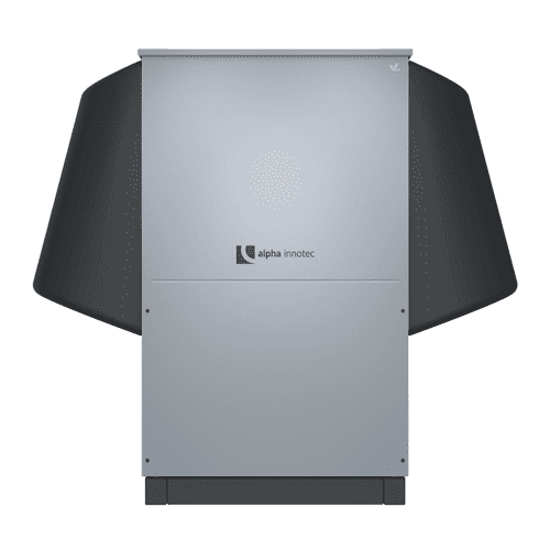 Alpha Innotec lucht/water warmtepomp Alira LWAV buitenunit stil