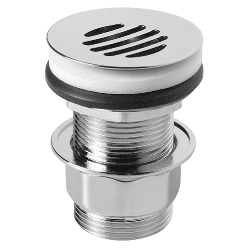 689506 V&B afv.plug 32mm niet afsl.br chr