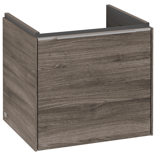 Villeroy & Boch Subway 3.0 washbasin base unit C580L, with 1 drawer and lighting