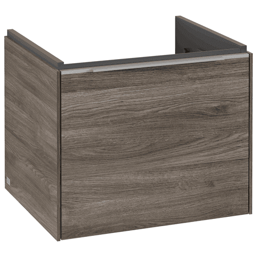Villeroy & Boch Subway 3.0 washbasin base unit C579L, with 1 drawer and lighting