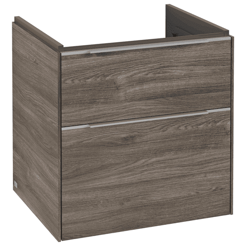 Villeroy & Boch Subway 3.0 washbasin base unit C578L, with 2 drawers and lighting