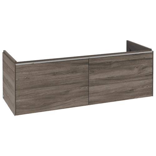 Villeroy & Boch Subway 3.0 washbasin base unit C601L, with 2 drawers and lighting