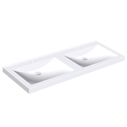 KWC Quadro wastafel, 140cm