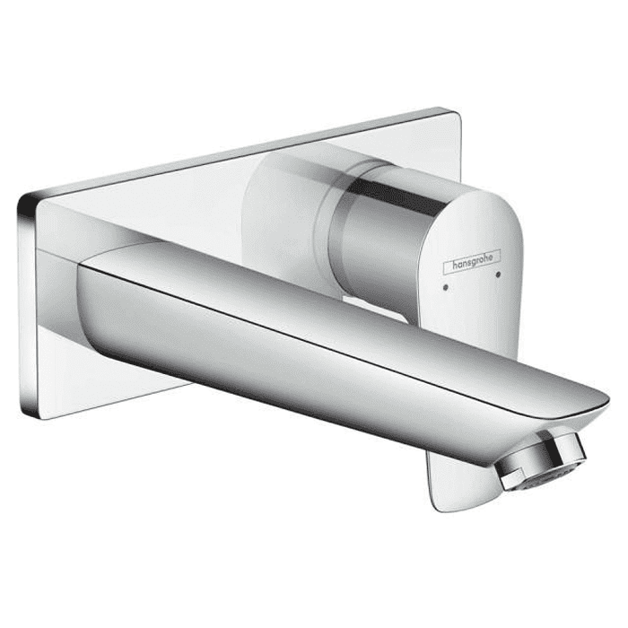 Hansgrohe Logis afbouwdeel wastafelmengkraan wanduitvoering 1-greeps