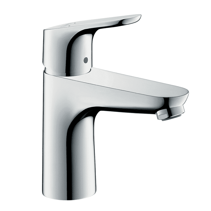 Hansgrohe Focus 100 wastafelmengkraan, 1-greeps
