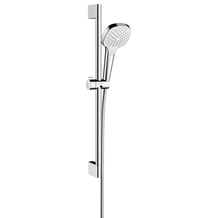 Hansgrohe Croma Select E douchesysteem Vario Ecosmart met Unica glijstang