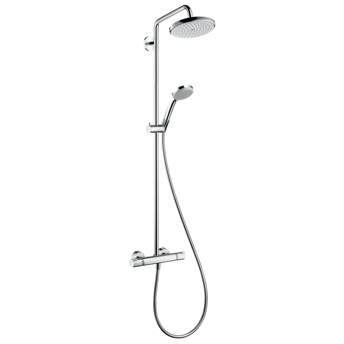 Hansgrohe Croma showerpipe 220 1Jet met thermostaat
