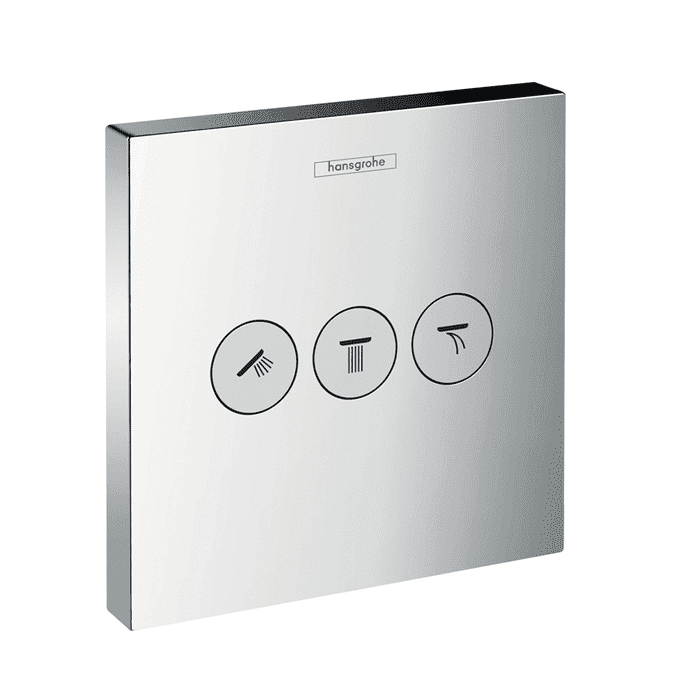 Hansgrohe Shower Select stopkraan afbouwdeel 3 functies