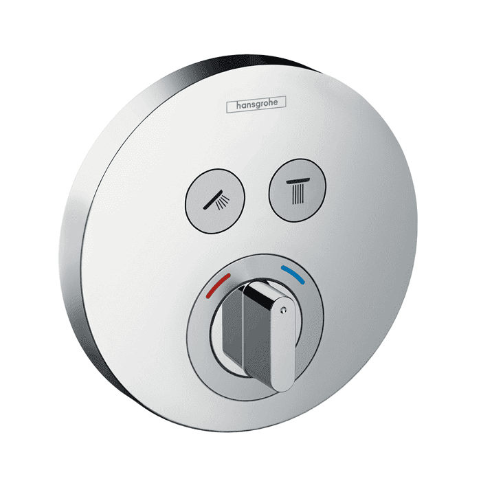 Hansgrohe Shower Select S douchemengkraan afbouwdeel met stopkraan