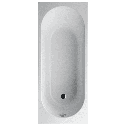 Villeroy & Boch O.Novo ligbad, ovale binnenvorm