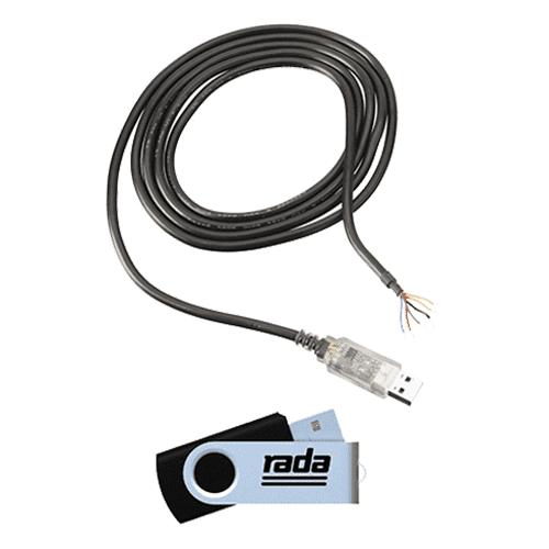Rada Outlook programming cable and software