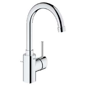 GROHE Concetto wastafelmengkraan, hoge uitloop