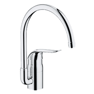 GROHE Euroeco Special keukenmengkraan, hoge uitloop