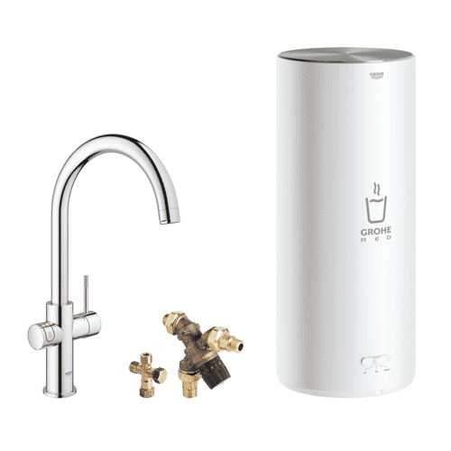 GROHE Red Duo met combi boiler