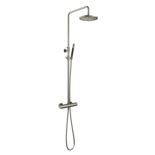 Hotbath Cobber doucheset SDS9, geborsteld nikkel
