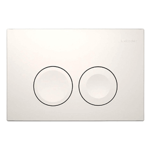 Geberit bedieningspaneel Delta25, 2-toets rond