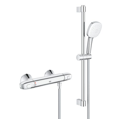 GROHE Tempesta 250 douchesysteem, met omstelkraan
