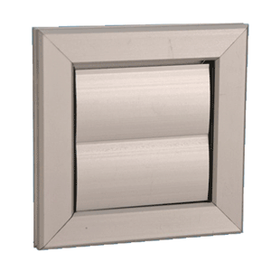 Aluminium louvred grille