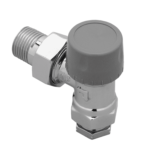 Radson radiatorkraan 1/2" - haaks