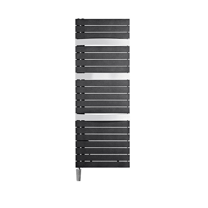 Radson Evia E elektrische badkamerradiator, metal black