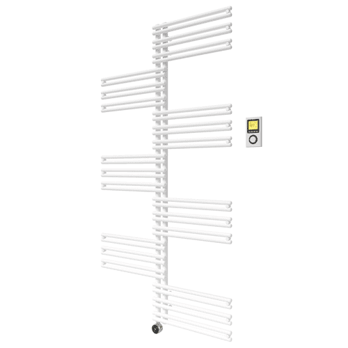Radson Twist E elektrische badkamerradiator, wit