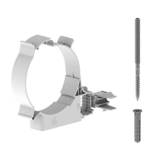 BuHo EasySafe muurbeugel PP 100, wit