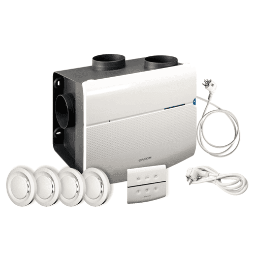 Orcon residential fan MVS 15-RHBP, renovation package