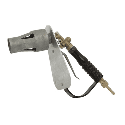 Pig bristle and mastic torch