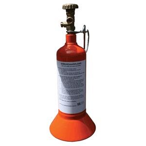 Portable gas bottle