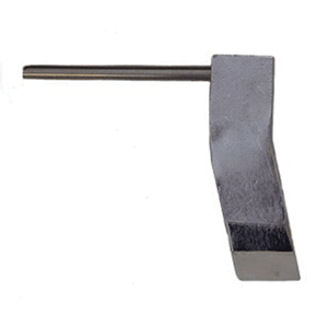 Long-life soldering iron with pin