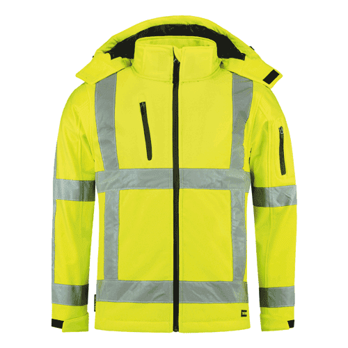 Tricorp softshell jas RWS - fluor yellow