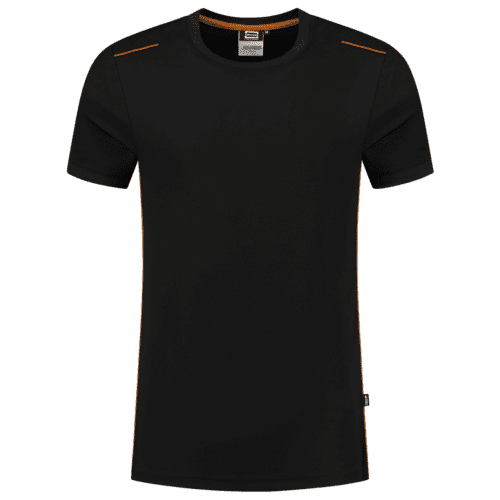 Tricorp T-shirt Accent - black/orange