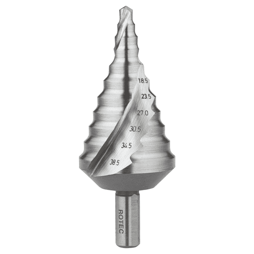 Rotec HSS trappenboor splitpoint, MF