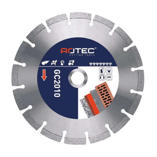 Rotec diamantzaagblad GC 2010