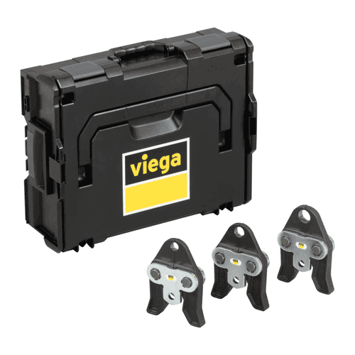 Viega press jaw set, PT2, plastic fittings