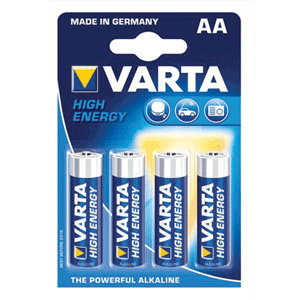 Varta High Energy batterijen