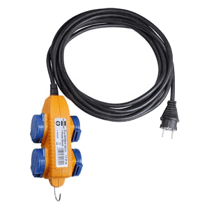 Verlengsnoer met Powerblock