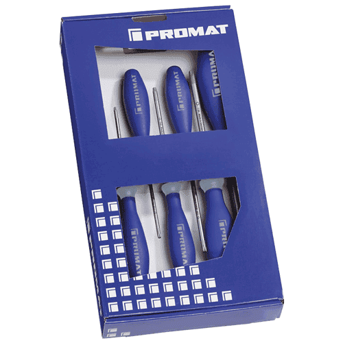 Promat schroevendraaier set Torx, 6-delig