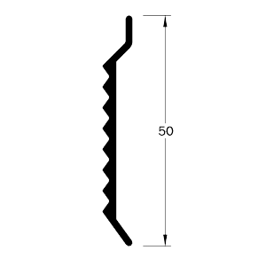 Aluminium knelprofiel