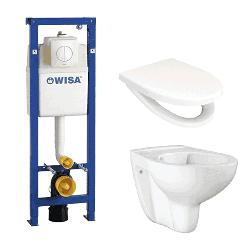 Wisa toiletset compleet