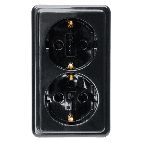 999082 KOPP Standard wcd 2-w RA black