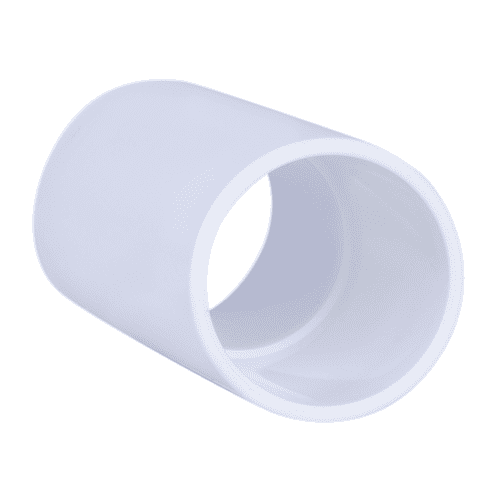 Pipelife Polivolt PVC electrical conduit socket, white
