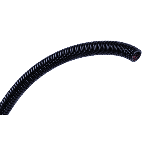 Pipelife Flexivolt flexible electrical conduit UVS low-friction (roll), black