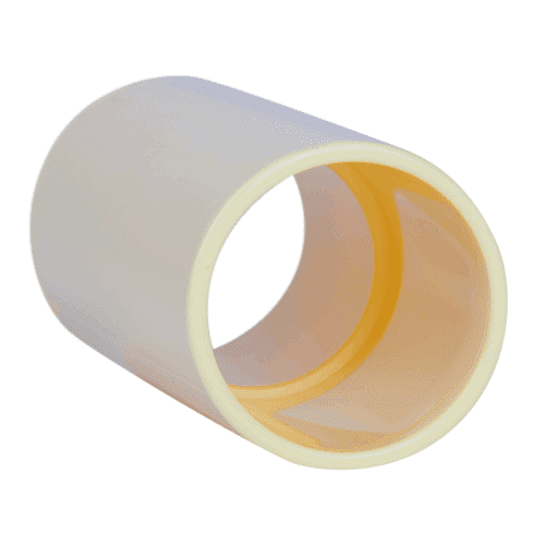 Pipelife Polivolt PVC electrical conduit socket, cream