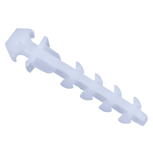 Pipelife Polfix individual plug for conduit clamp with clamping block, white