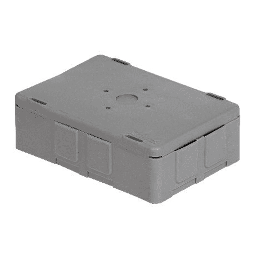 Pipelife Flexbox Combi VSV lasdoos met klikdeksel, grijs