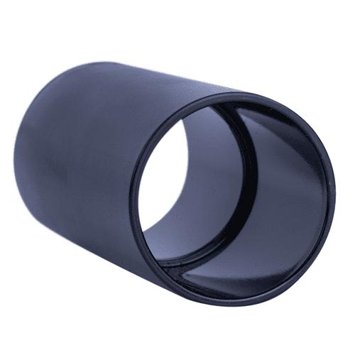 Pipelife Polvalit PVC electrical conduit socket VSV UV-resistant, black