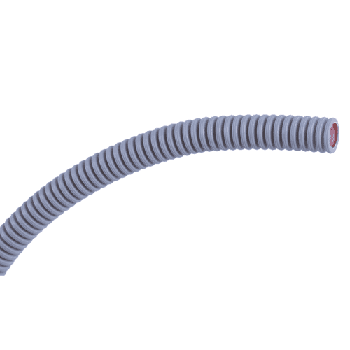 Pipelife Halovolt PP flexible electrical conduit (roll), light grey